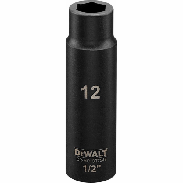 Dewalt objímka 12mm 1/2c narážecí objímka hluboká