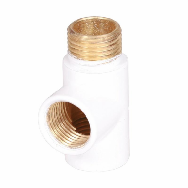 Tee Terma 1/2", uvnitř-1/2", vně-1/2", bílé