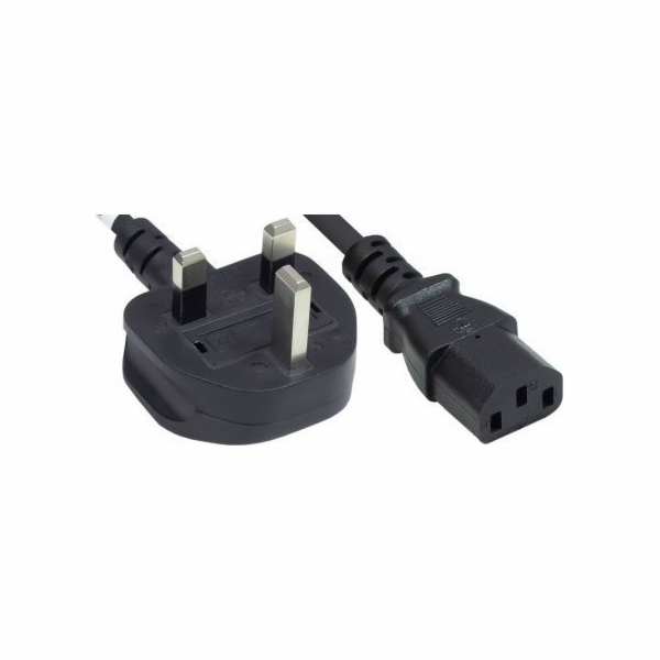 Manhattan nabíjecí kabel, Power Cord UK 3-pin, C13 to BS ...