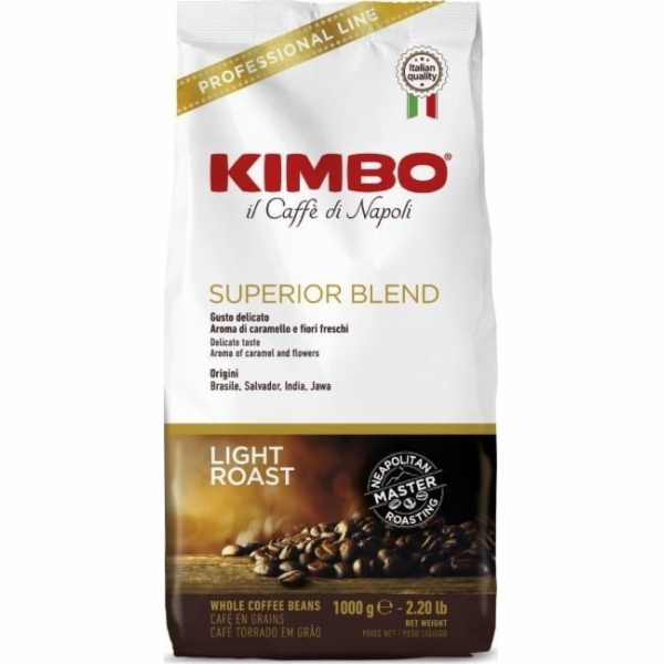 Kimbo Superior Blend zrnková káva 1 kg