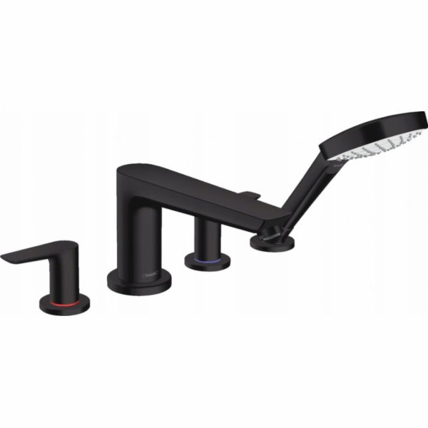 Vanová baterie Hansgrohe Talis E, 4otvorová baterie na ok...