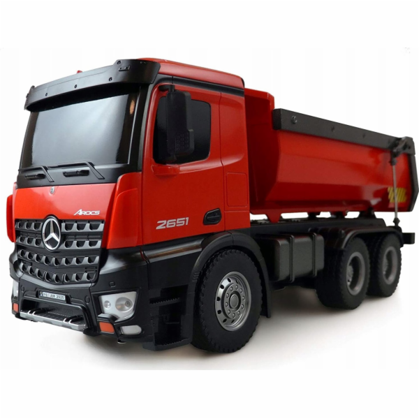 AMEWI Mercedes-Benz Arocs License DumpTruck RTR red 2,4GHz