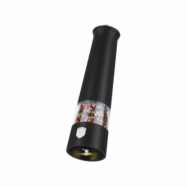 Mlýnek na pepř a sůl elektrický sada 2 ks Matte Black Col...