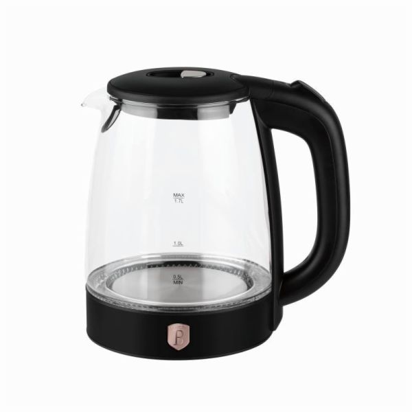 Rychlovarná konvice skleněná 1,7 l Black Rose Collection ...
