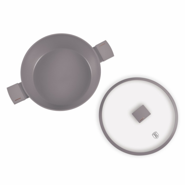 Pánev s titanovým povrchem a poklicí  32 cm Taupe Collect...