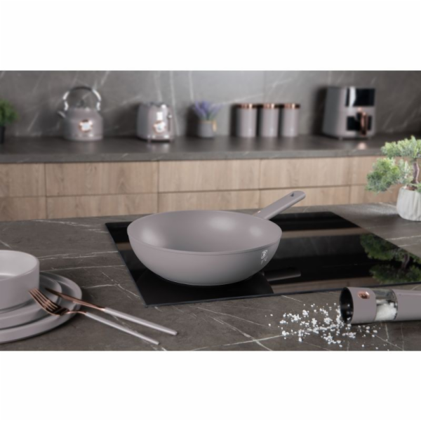 Pánev WOK s titanovým povrchem 28 cm Taupe Collection BH-...