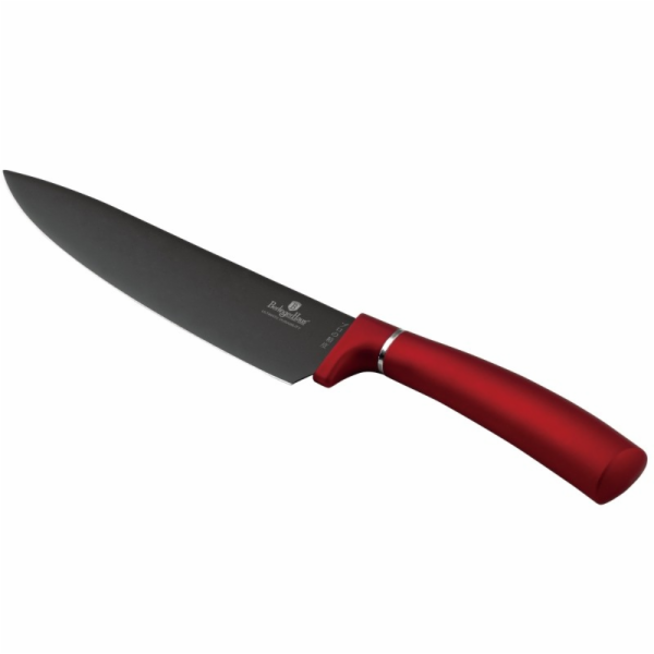 Sada nožů s magnetickým držákem 6 ks Burgundy Metallic Li...