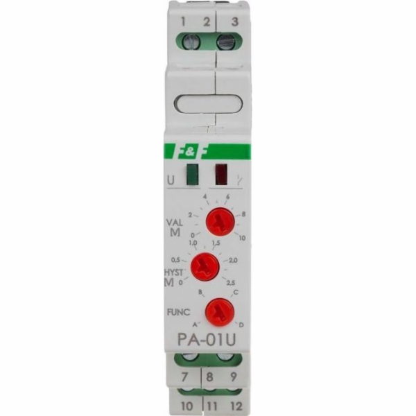 Analogové relé F&F Max-PA-01U