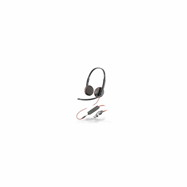 Poly Blackwire 3225 náhlavní souprava, 3.5 mm jack + USB-...