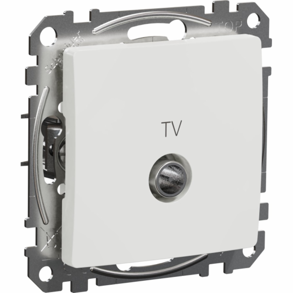 Anténní zásuvka SCHNEIDER SEDNA DESIGN, barva bílá