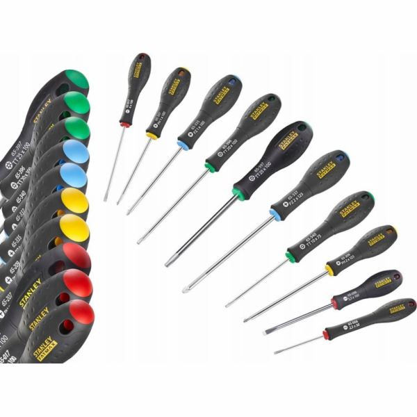 Sada šroubováků Stanley 10ks Pl+Ph+Pz+T FatMax