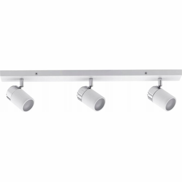 Bodové světlo Zyli IP44 max. 3x10W GU10 Bílá/Chrome 230V Kov