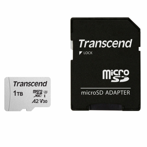 Transcend microSDXC 300S-A   1TB  Class 10 UHS-I U3 V30 A2