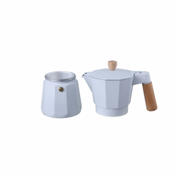 Konvice na espresso 3 šálky bílá Naturally BG-38195-WH