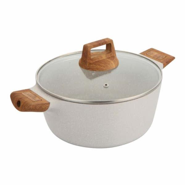 Kastrol s nepřilnavým povrchem a poklicí 28 cm Naturally ...