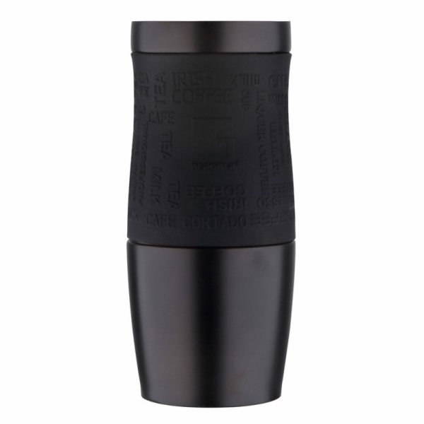 Termohrnek s protiskluzovým úchopem 400 ml černá BG-37518...