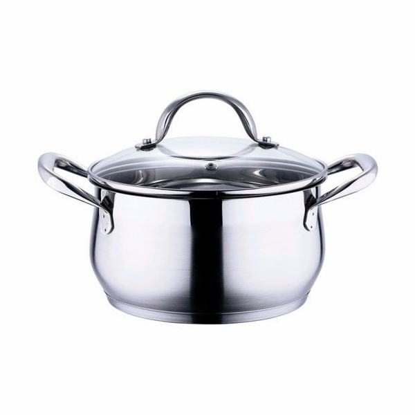 Kastrol nerez s poklicí 20 cm Gourmet BG-6507