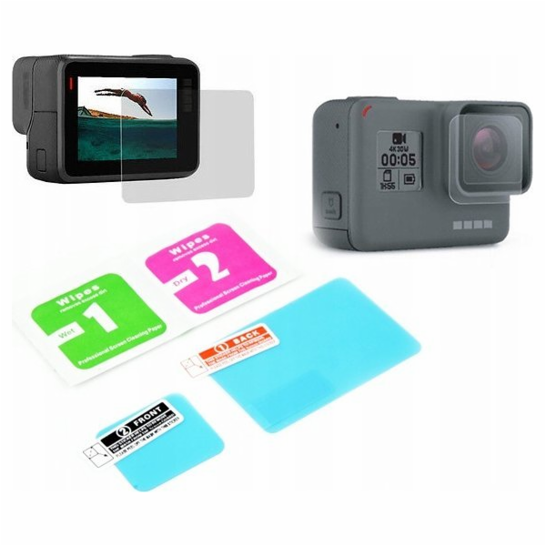 Sada Xrec 2v1 kryt objektivu + LCD obrazovka pro Gopro He...