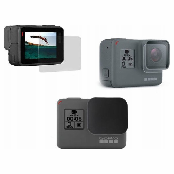 Xrec Cover + Cover / Glass pro objektiv a LCD obrazovku p...