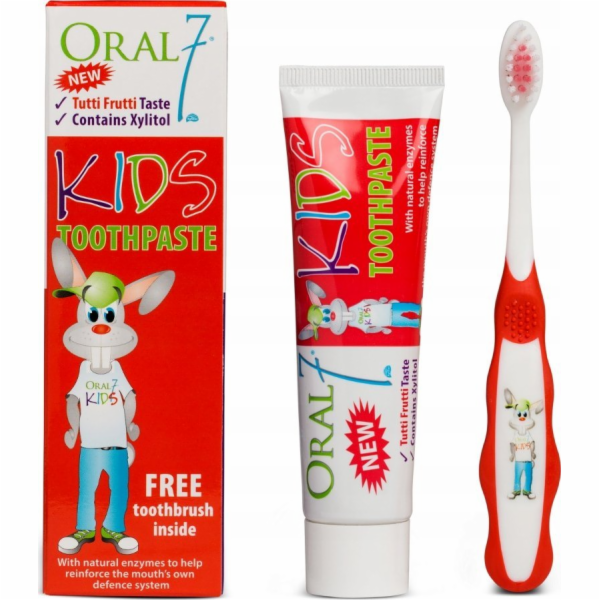 Oral7 ORAL7 KIDS PASTE 50ml OVOCE + KŮŽE.