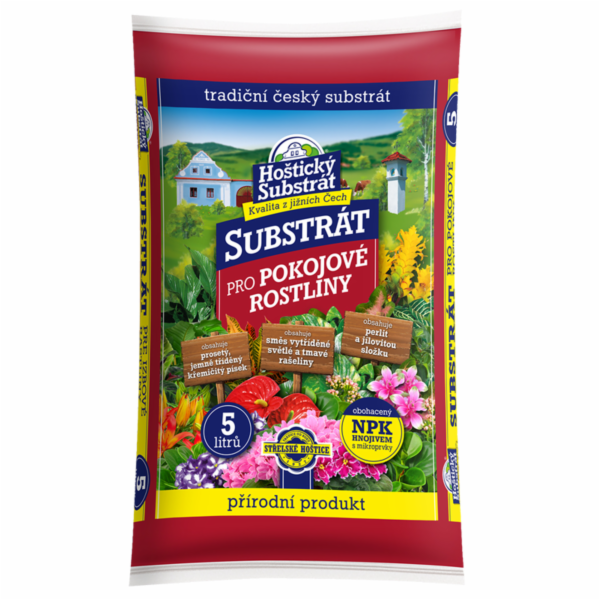 Substrát Forestina Hoštický pro pokojové rostliny 5 l