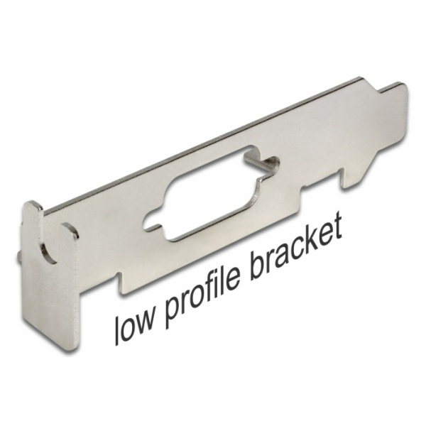 Delock Záslepka slotu low profile s otvorem D-Sub 9