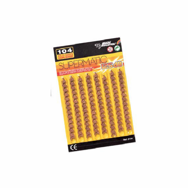 Kapslíky do pistole - pásek 13 ran 104 ks