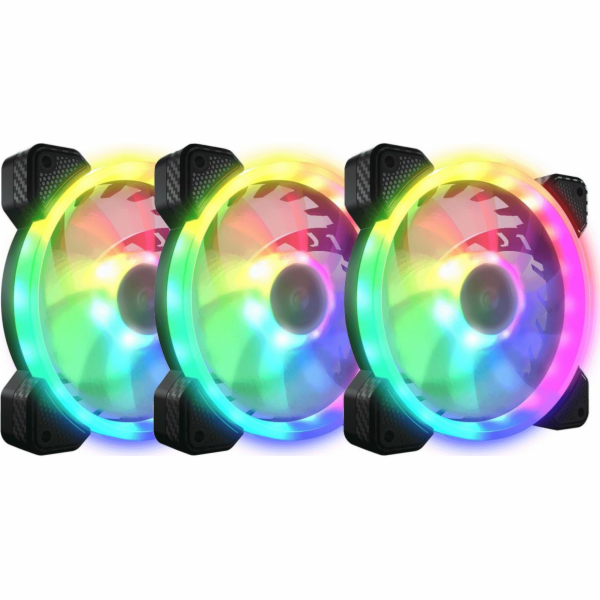 COUGAR ventilátor VORTEX VX 120 ARGB (3pack) 120mm hydro ...