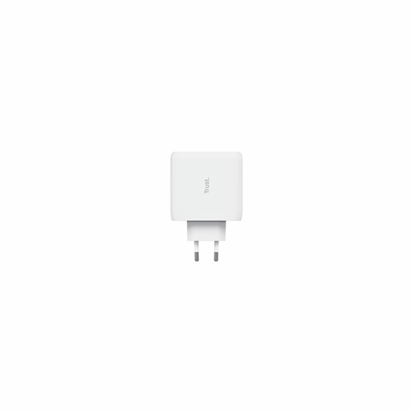 TRUST MAXO 65W 2P USB-C CHARGER WHT
