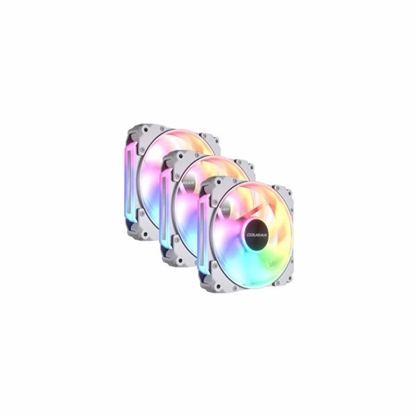 COUGAR ventilátor APOLAR 120 ARGB (3 pack) 120mm hydro dy...