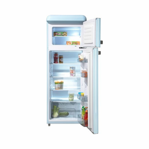 Chladnička komb. Schaub Lorenz SL 208LB DD světle modrá +...