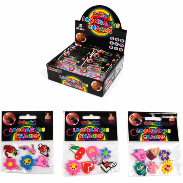 Udělej si svůj vlastní náramek Loom band – doplňky a ozdoby