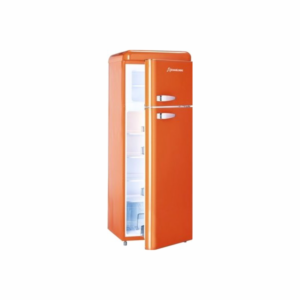 Chladnička Schaub Lorenz SL 208O DD oranžová lesklá 