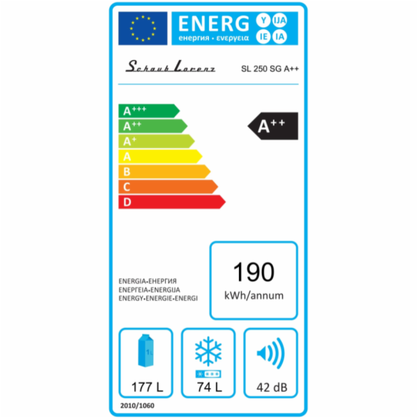 Kombinovaná chladnička Schaub Lorenz SL250 SG zelená