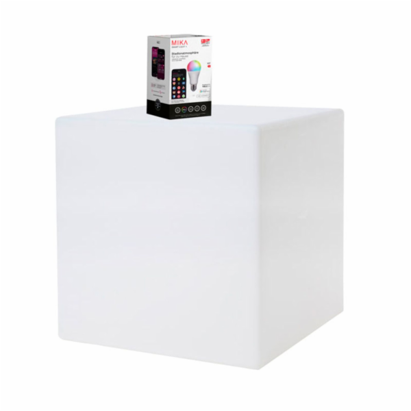 8 seasons Luminous Cube Outdoor 43cm Bluetooth