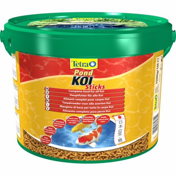 Tetra Krmivo pro Koi tyčinky 10 L - kbelík