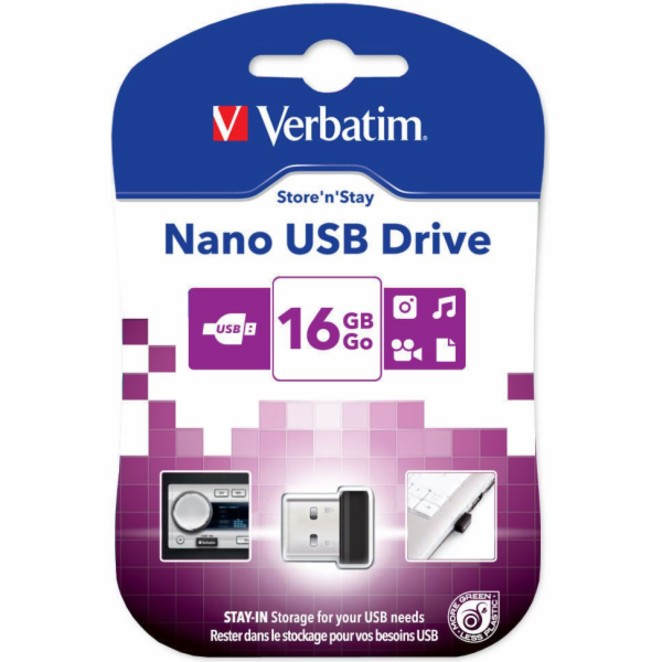 NANO USB 16 GB STORE N STAY/.
