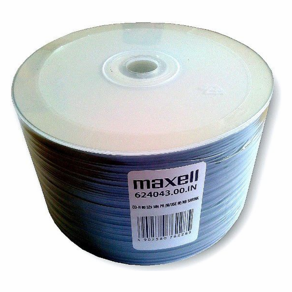 Maxell CD-R 80/700MB 52x 50p 50 kusů