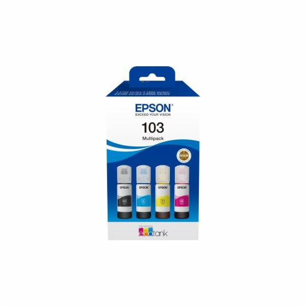 Epson C13T00S64A inkoustová náplň 4 kusů Originální Černá...