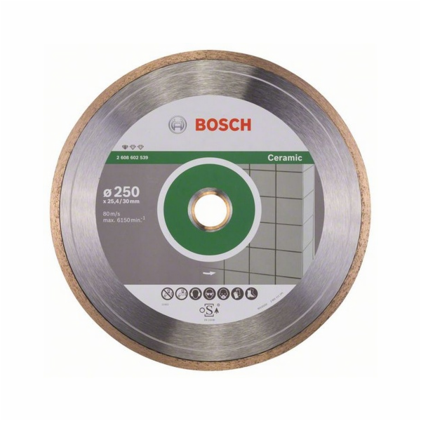 BOSCH DIAMANTOVÁ ČEPEL 250x25 4 KERAMICKÁ ČEPEL