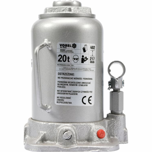 VOREL HYDRAULICKÝ PÍSTOVÝ ZVEDÁK 20T 217 - 402mm 80082