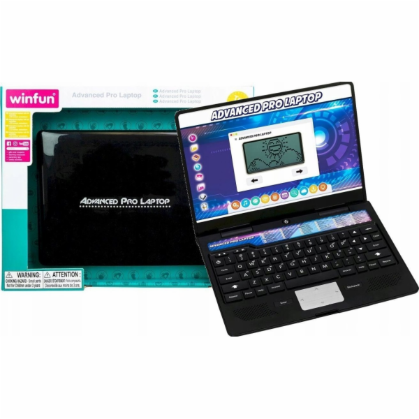 Vzdělávací hračka Laptop B/O 30x5x25 PLPL POL/ANG SMILY P...