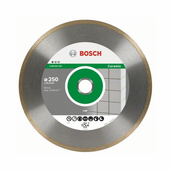 BOSCH DIAMANTOVÁ ČEPEL 230x25 4 KERAMICKÁ ČEPEL