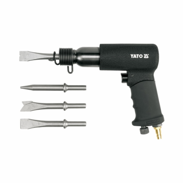 PNEUMATICKÉ KLADIVO YATO + 4 DLÁTA 0990