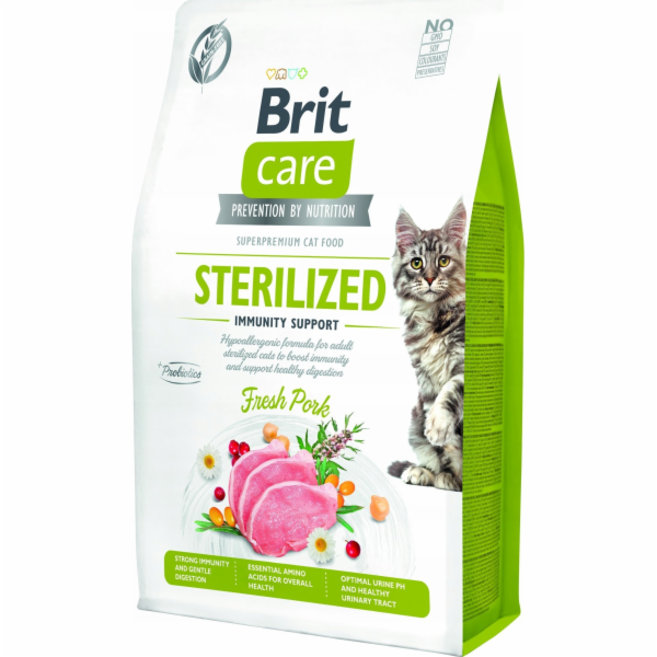 BRIT Care Grain-Free Sterilised Immunity - suché krmivo p...