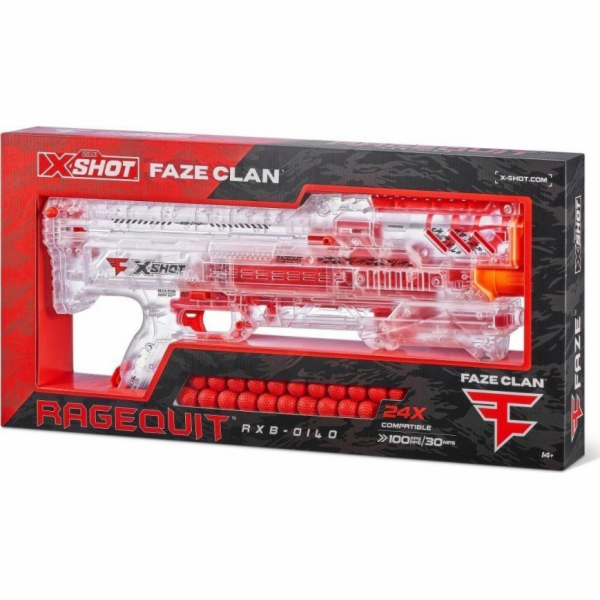 ZURU X-SHOT FaZe Ragequit Launcher24k 36498 34984