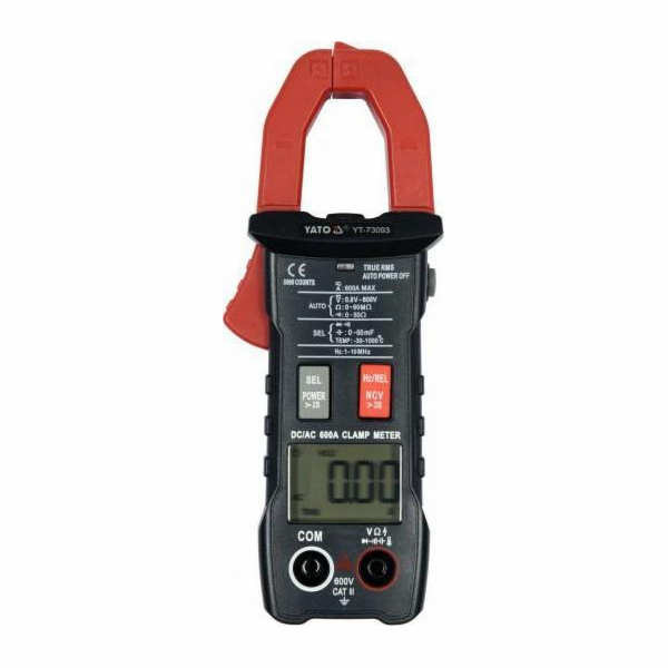 CLAMP METER YATO TRUE RMS AC/DC 600A
