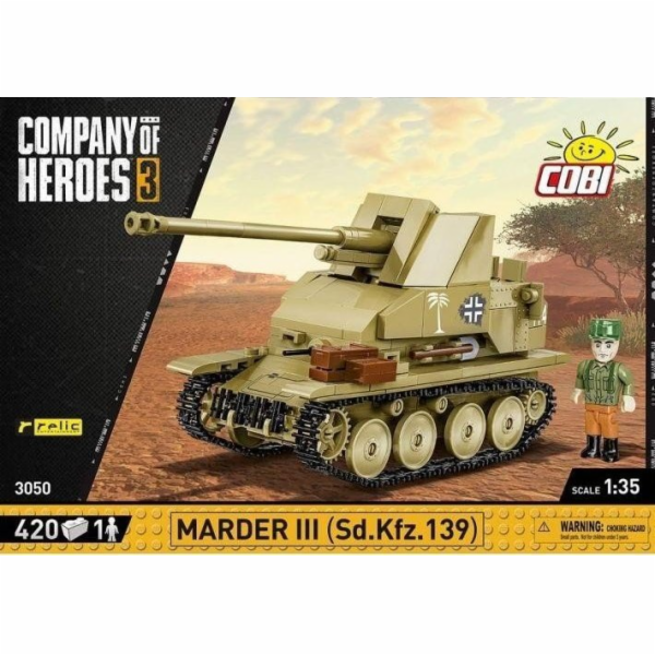 COBI 3050 Company of Heroes 3. Marder III Sd.Kfz.139 420 ...
