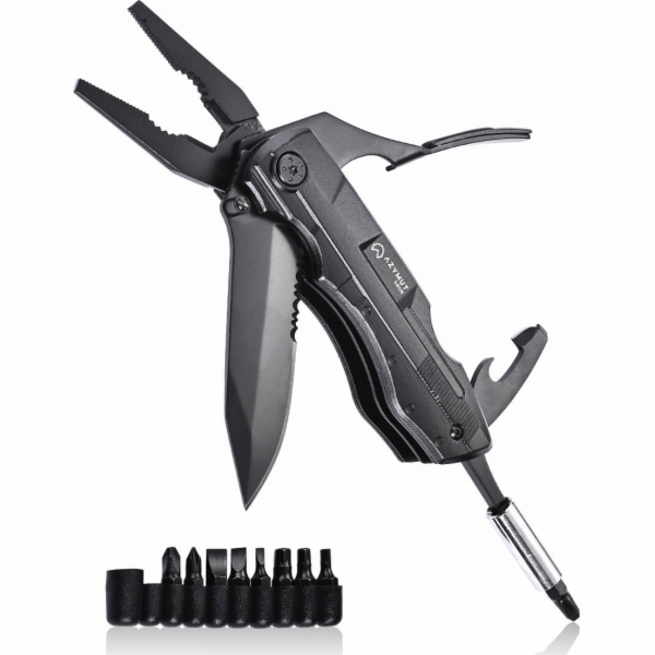 Multitool AZYMUT Gron - 11 nástrojů + 9 bitů + pouzdro (H...