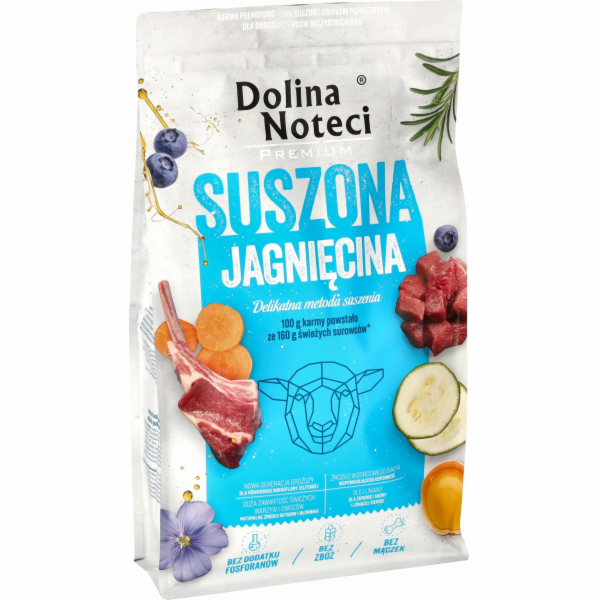 DOLINA NOTECI Premium jehněčí - sušené krmivo pro psy - 9 kg